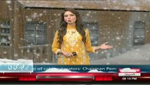 Shangla top Snow Falling Report by Sherin Zada
