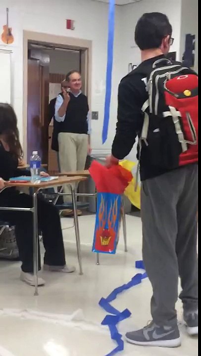 WE THREW OUR TEACHER A BDAY PARTY