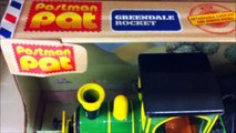 LATEST POSTMAN PAT THE GREENDALE ROCKET ROYAL MAIL POSTAGE STEAM TRAIN TOY FOR CHRISTMAS