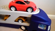 USA LITTLE TIKES kindergarten toy LORRY SEMI-TRAILER TRUCK CAR TRANSPORTER