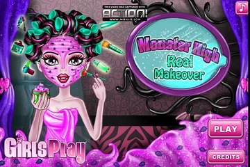 Monster High Games - Monster High Real Makeover - Best Monster High Games For Girls And Kids