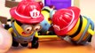 MINIONS Mega Bloks Despicable Me Minions Jelly Lab Fire Rescue Toys Review