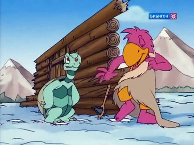 Мультфильм Альберт и Зора - Сделай сам, про динозавров смотреть онлайн