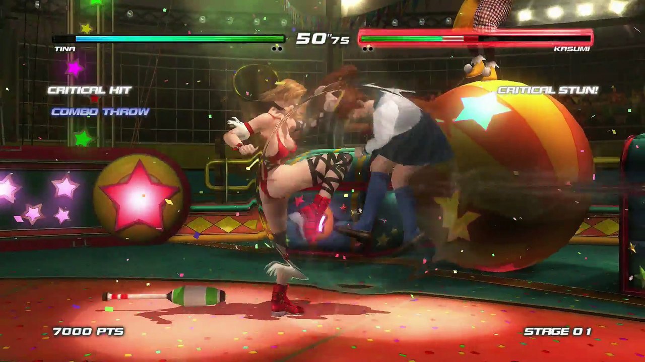 DEAD OR ALIVE 5 LAST ROUND PS4 ARCADE ROOKIE - TINA NUDE MOD