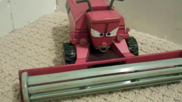 Large Frank Die Cast Toy Review Disney Store Mega Size Frank the Combine Diecast Pixar Cars