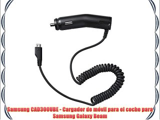 Samsung CAD300UBE - Cargador de móvil para el coche para Samsung Galaxy Beam