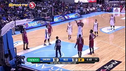 GINEBRA VS NLEX - OT   Commissioners Cup 2015