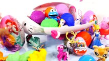 Play Doh Littlest Pet Shop Disney Princess Kinder Surprise Eggs Play-Doh Peppa Pig Ariel Cinderella