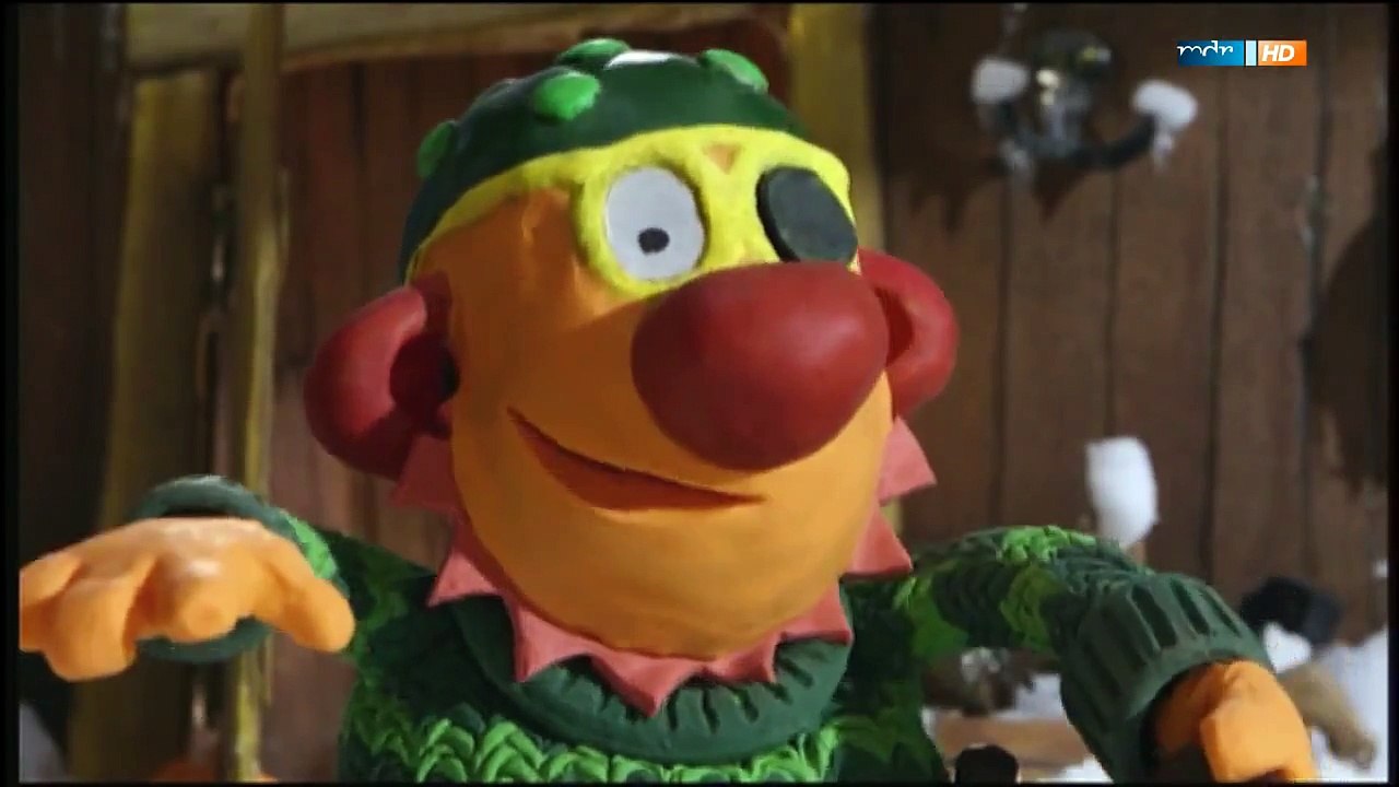 Rasmus Rotbart und Lawina verheizen das Schiff Unser Sandmännchen