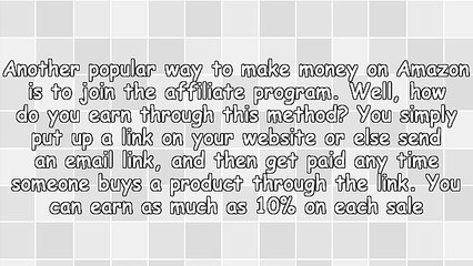 Discover The Top Ways To Make Money On Amazon