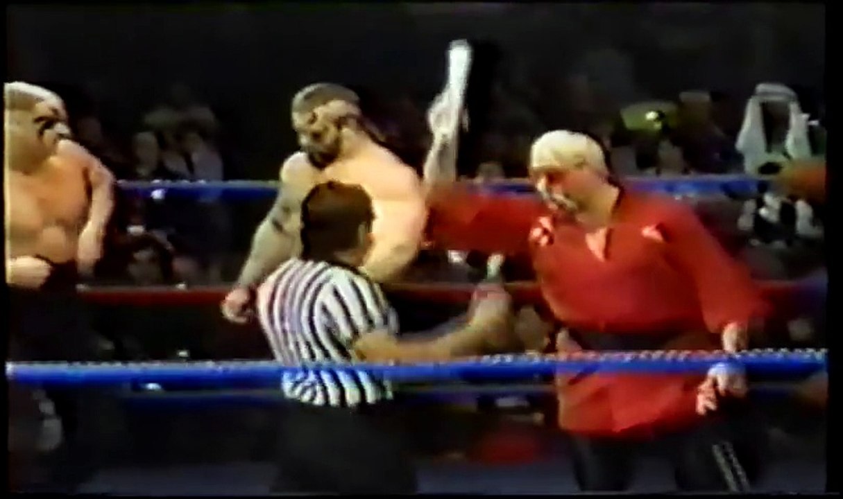 Road Warriors squash match and promo 2
