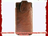 Suncase 41452866 - Funda de cuero para Samsung Ativ S (i8750) color marrón