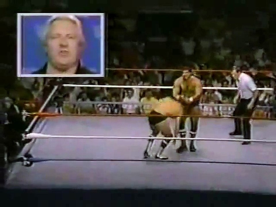 Don Muraco vs Bob Bradley   Championship Wrestling Aug 23rd, 1986