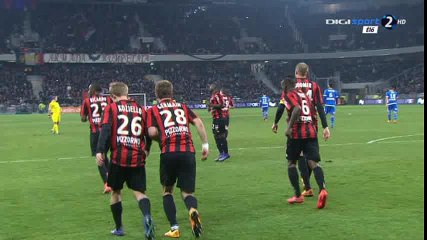 Valere Germain Goal HD - Nice 1-1 Marseille - 14-02-2016