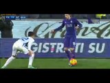 Red Card Alex Telles - Fiorentina 1-1 Inter Milan (Serie A 14.02.2016)