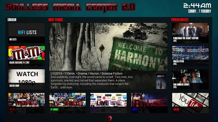 NEW 2016 SOULLESS MEDIA CENTER 2.0 ON KODI !