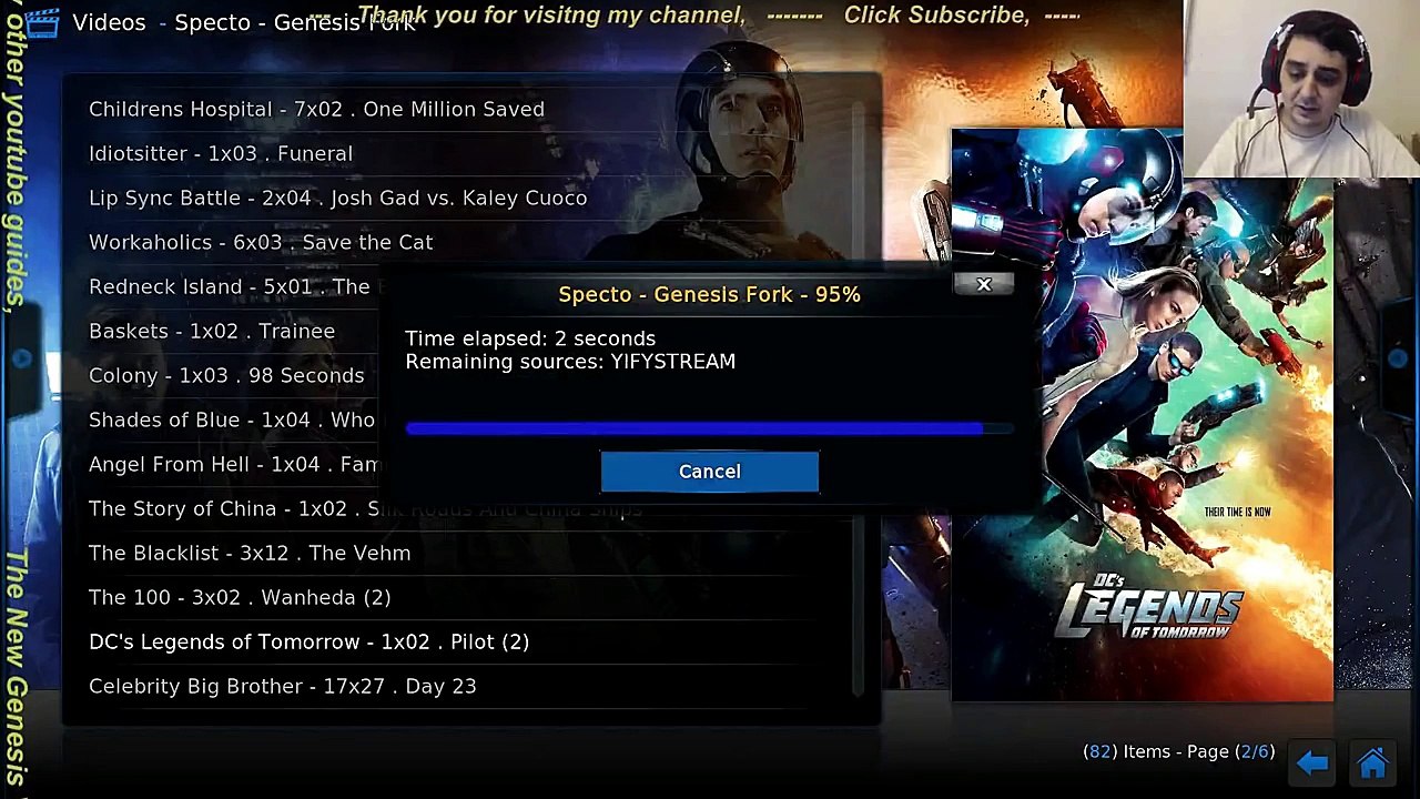GENESIS IS BACK XBMC KODI - THE HD MOVIES TV UPDATE 2016