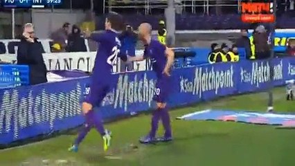 Fiorentina 2 - 1 Inter - Highlights - 14-02-2016