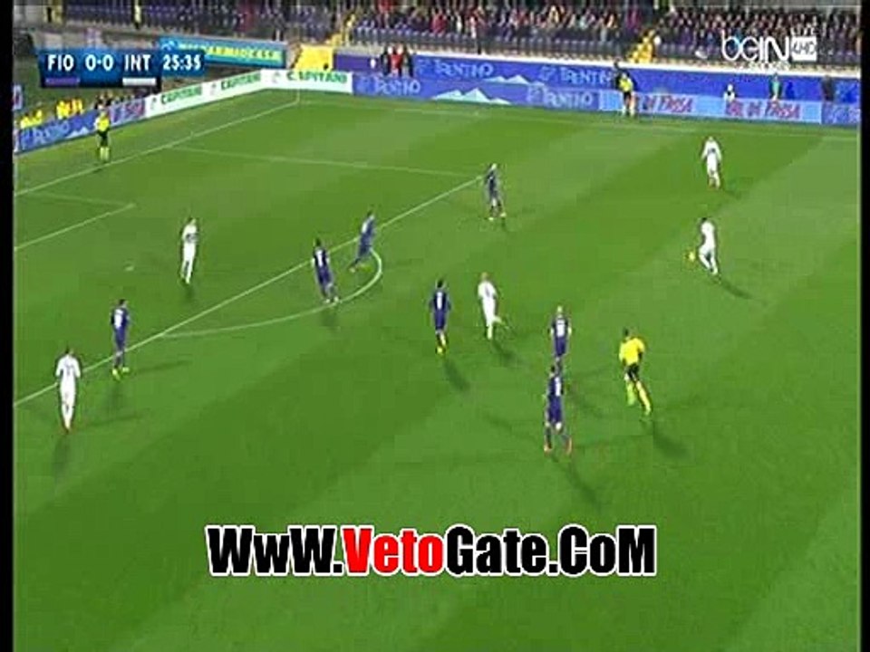 "فيورنتينا"يفوز بثنائيه امام "انتر ميلان"