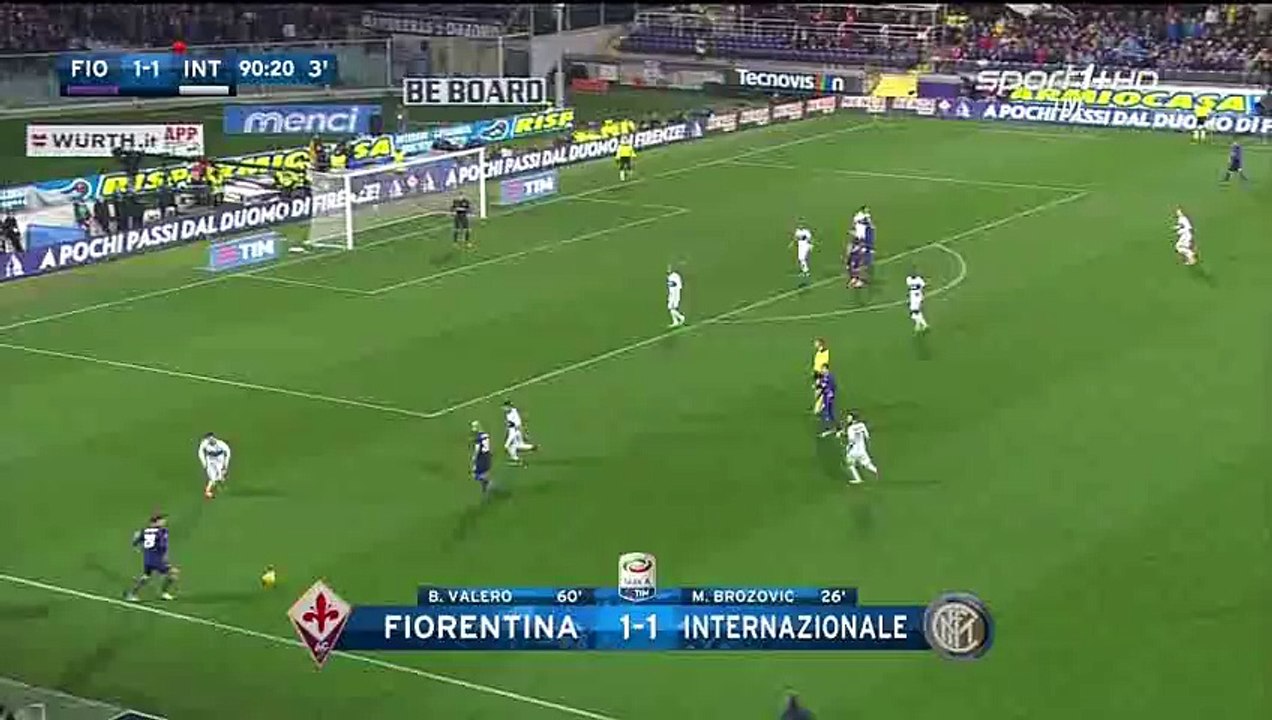 Khouma Babacar Goal HD - Fiorentina 2-1 Inter - 14-02-2016