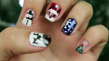 Nail Art de Noël - 5 dessins faciles à reproduire