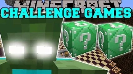 PopularMMOs PAT AND JEN Minecraft: ZOMBIE TITAN CHALLENGE GAMES - Lucky Block Mod