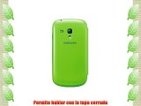 Samsung Flip - Funda para móvil Galaxy S3 Mini (Permite hablar con la tapa cerrada sustituye