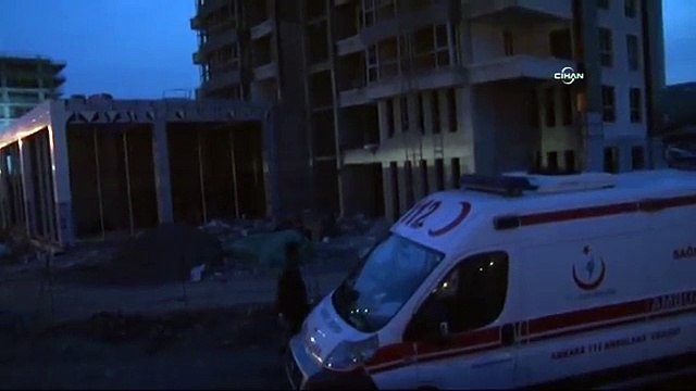 İnşaat asansörü ikiye bölündü: 1 işçi öldü, 3 yaralı