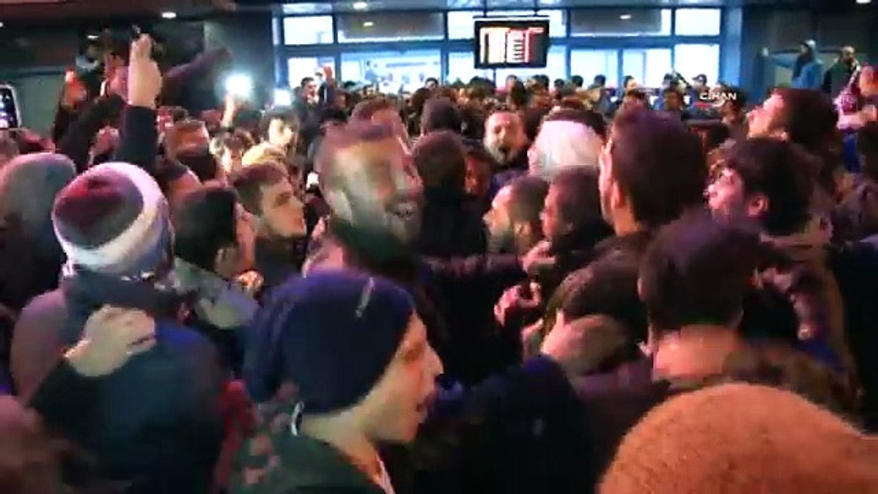 Trabzonspor’a coşkulu karşılama