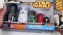 Star Wars Stacking Cups The Empire Edition Darth Vader Nesting Cups with Surprise Toys!