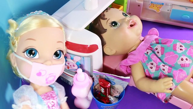 DQ Dairy Queen Ice Cream Maker Food Poisoning PART 2 Ambulance Doctor Disney Princess Cinderella