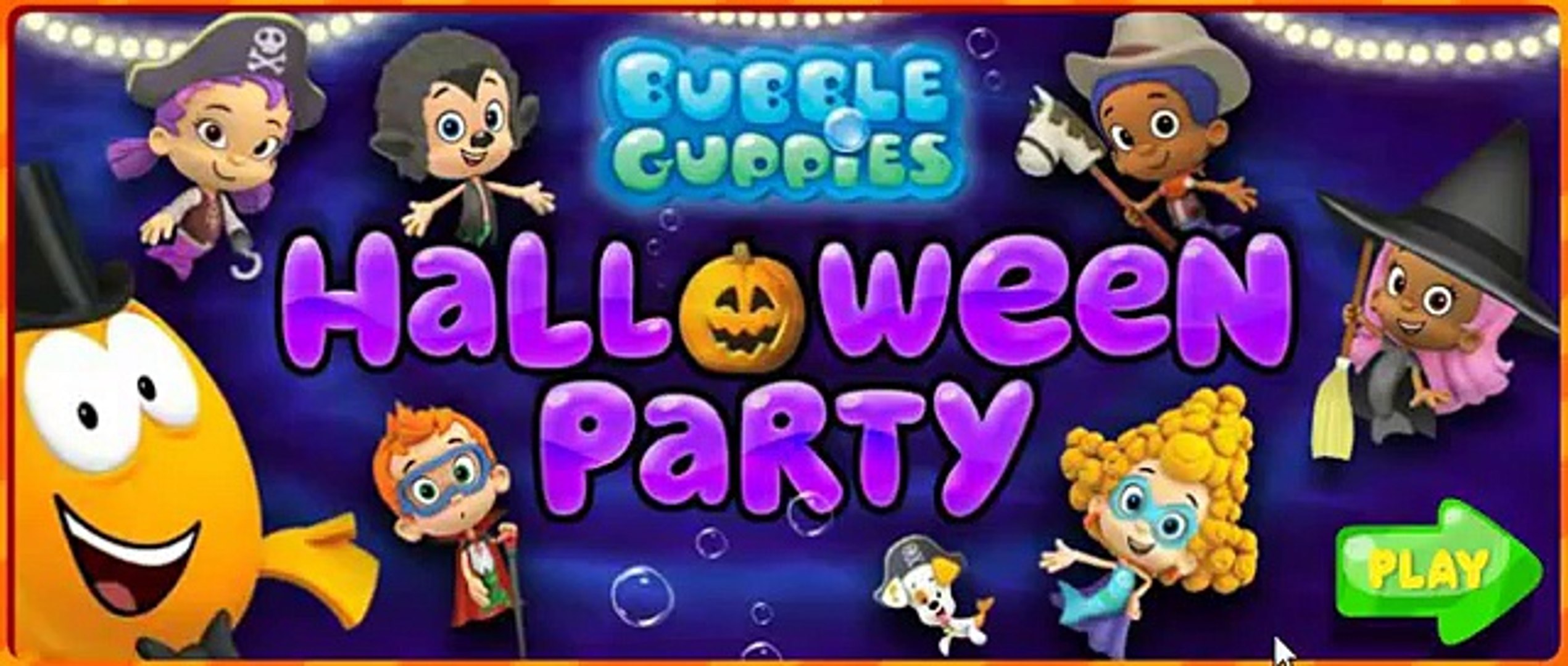 Bubble Guppies Halloween Party
