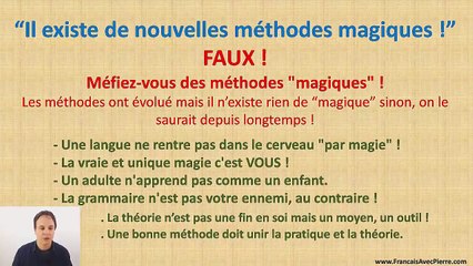 Comment apprendre le français ?