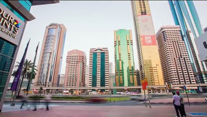 Жизнь Дубая в стиле Timelapse