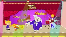 N Harfi - ABC Alfabe SEVİMLİ DOSTLAR Eğitici Çizgi Film Çocuk Şarkıları Videoları