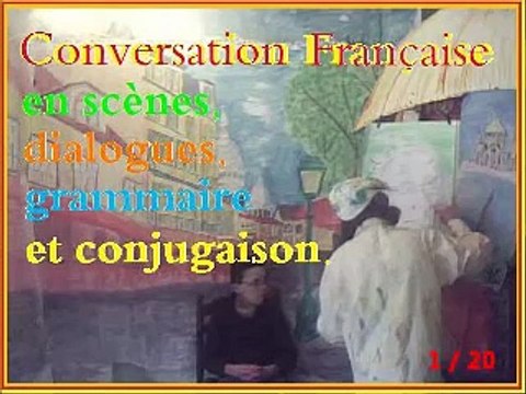 500 phrases indispensables en conversation française 1/20 en scènes et dialogues