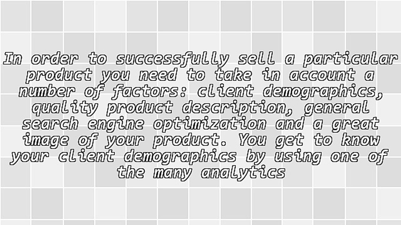 How to Sell Your Product on the Internet