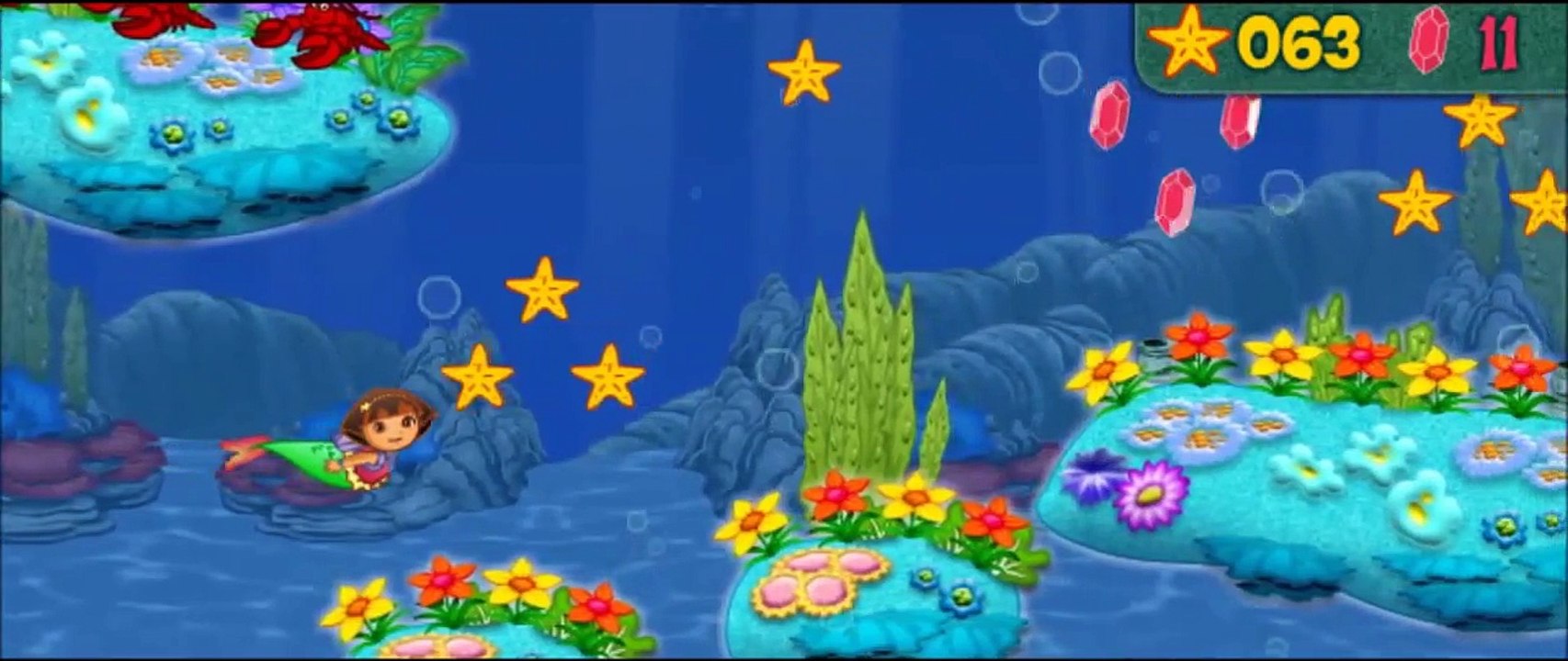 Dora La Exploradora! Dora ayuda a la Sirena a regresar a su casa! (juego)