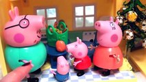 Peppa Pig свинка Пеппа и ее семья. Мультики игрушками. Новый Год (Подарки)