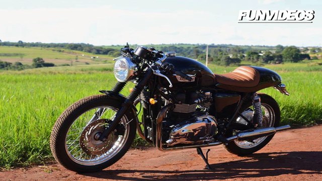 Motor Cafe Racer Custom Bike - Motos Custom Bobtail Tuning 1