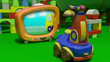 Подъемный Краник Стёпа - Степа-Строитель, развивающие мультфильмы для малышей, серия 1