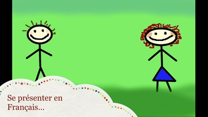 Bonjour - se présenter en français