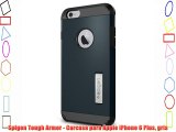 Spigen Tough Armor - Carcasa para Apple iPhone 6 Plus gris
