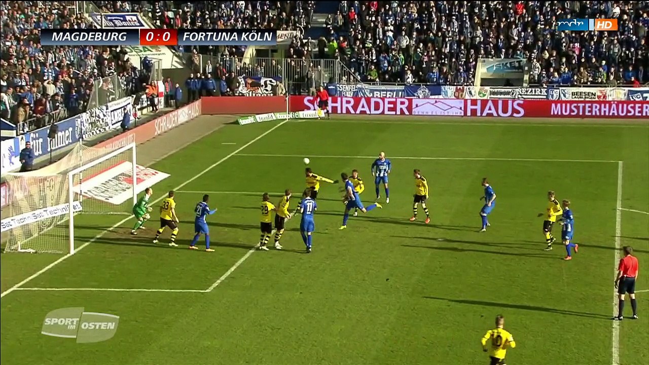 25. Spieltag 2015/2016 1. FC Magdeburg - Fortuna Köln