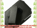 DFV mobile - Funda cinturon con clip giratorio 360º piel sintetica premium para