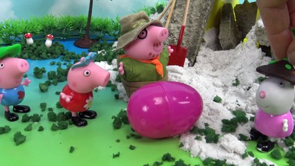 Свинка Пеппа. В поисках сокровищ 1 серия из 4 - мульты для детей Киндер яйца с сюрпризами