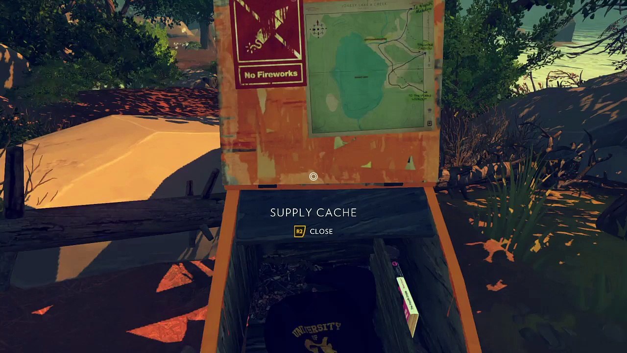 Firewatch - The Last of Us Easter Egg