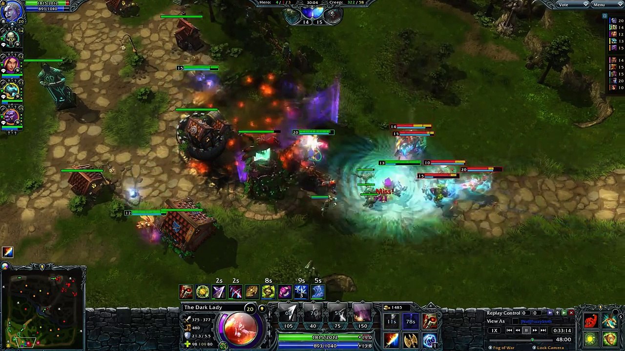 FuzzySloth - Scissors - Dark Lady - 2040 MMR