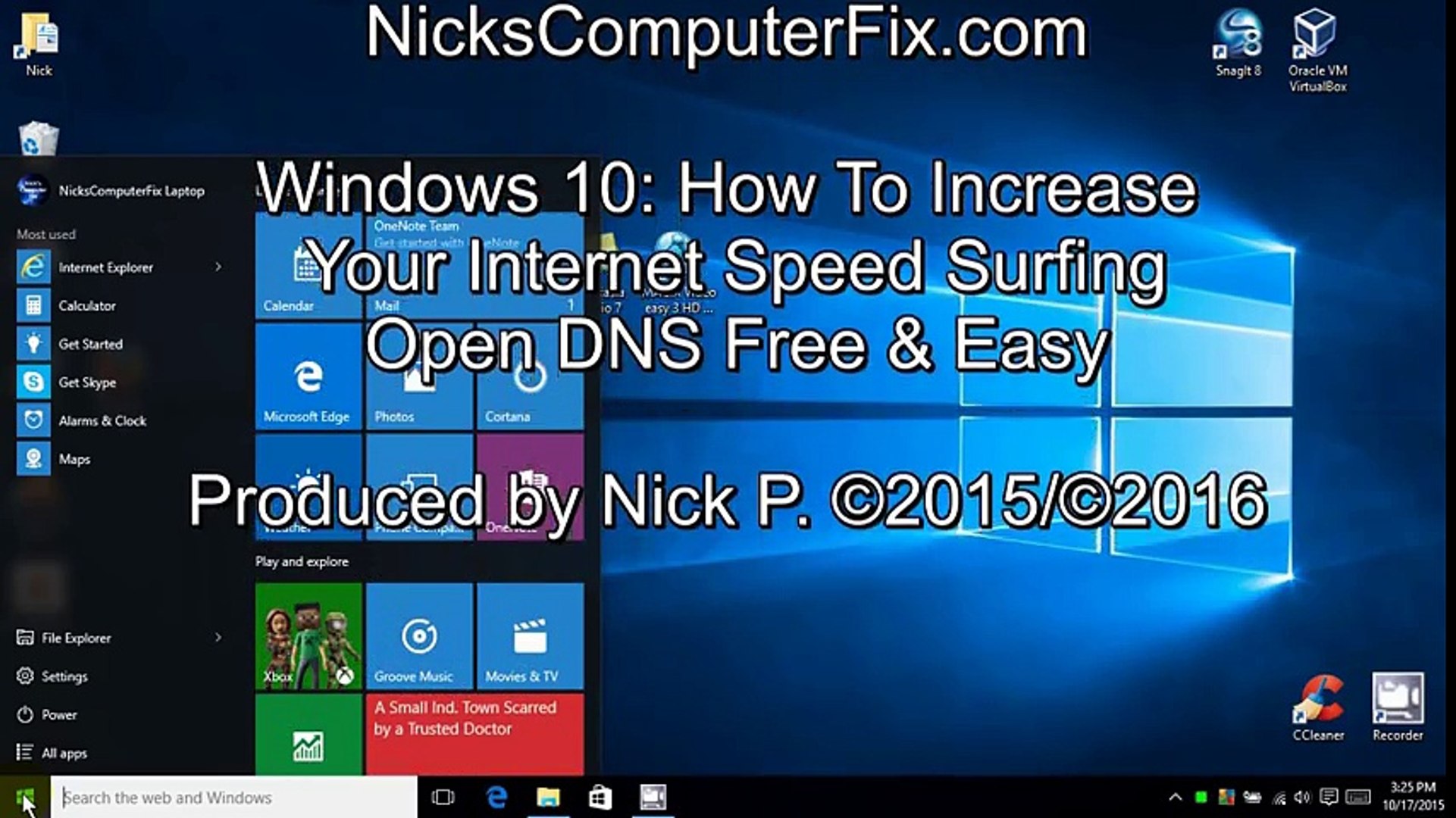 ⁣Windows 10- How To Increase Your Internet Speed - Faster Internet Surfing - Open DNS Free & Easy