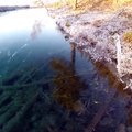 Skating on Crystal Clear Ice